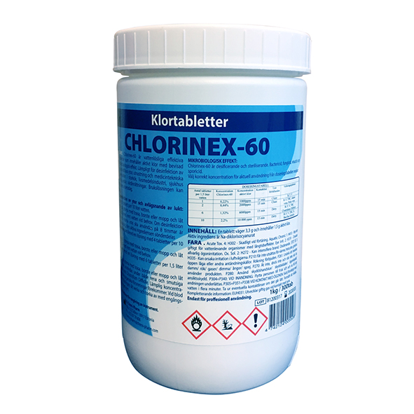 Chlorinex-60 Tabletter 300st