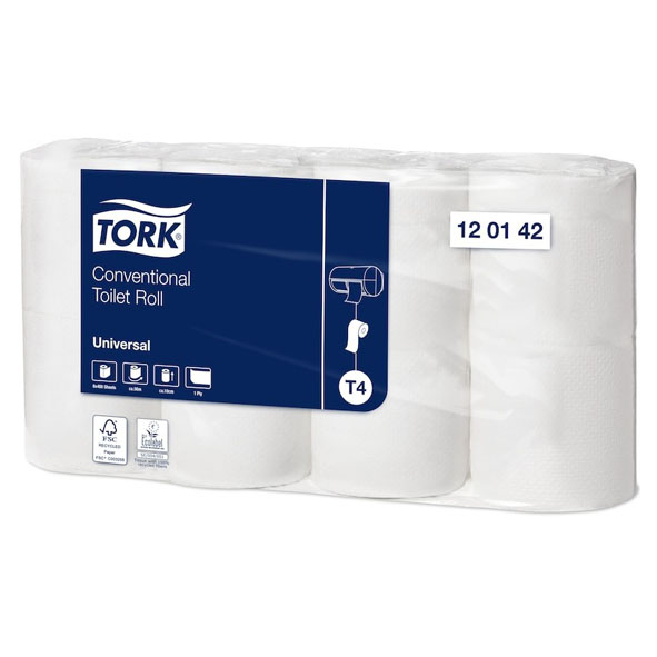 Tork Toalett T4 Universal 1-lag 64rl